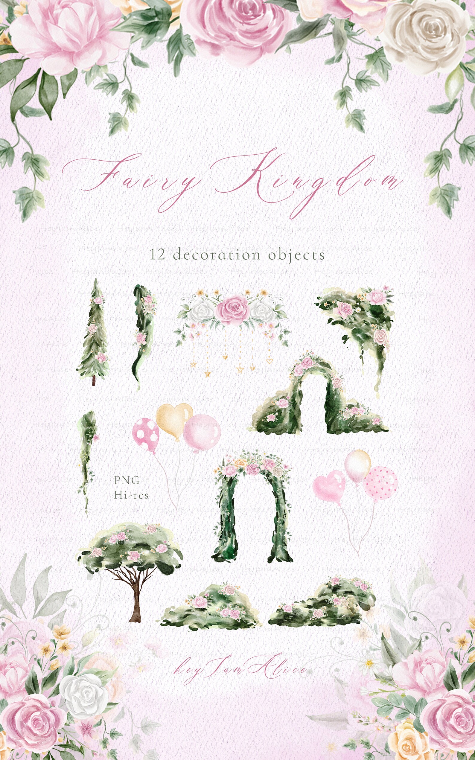 Baby Girl Watercolor Clipart, Little Princess Clipart, Nursery Clipart ...