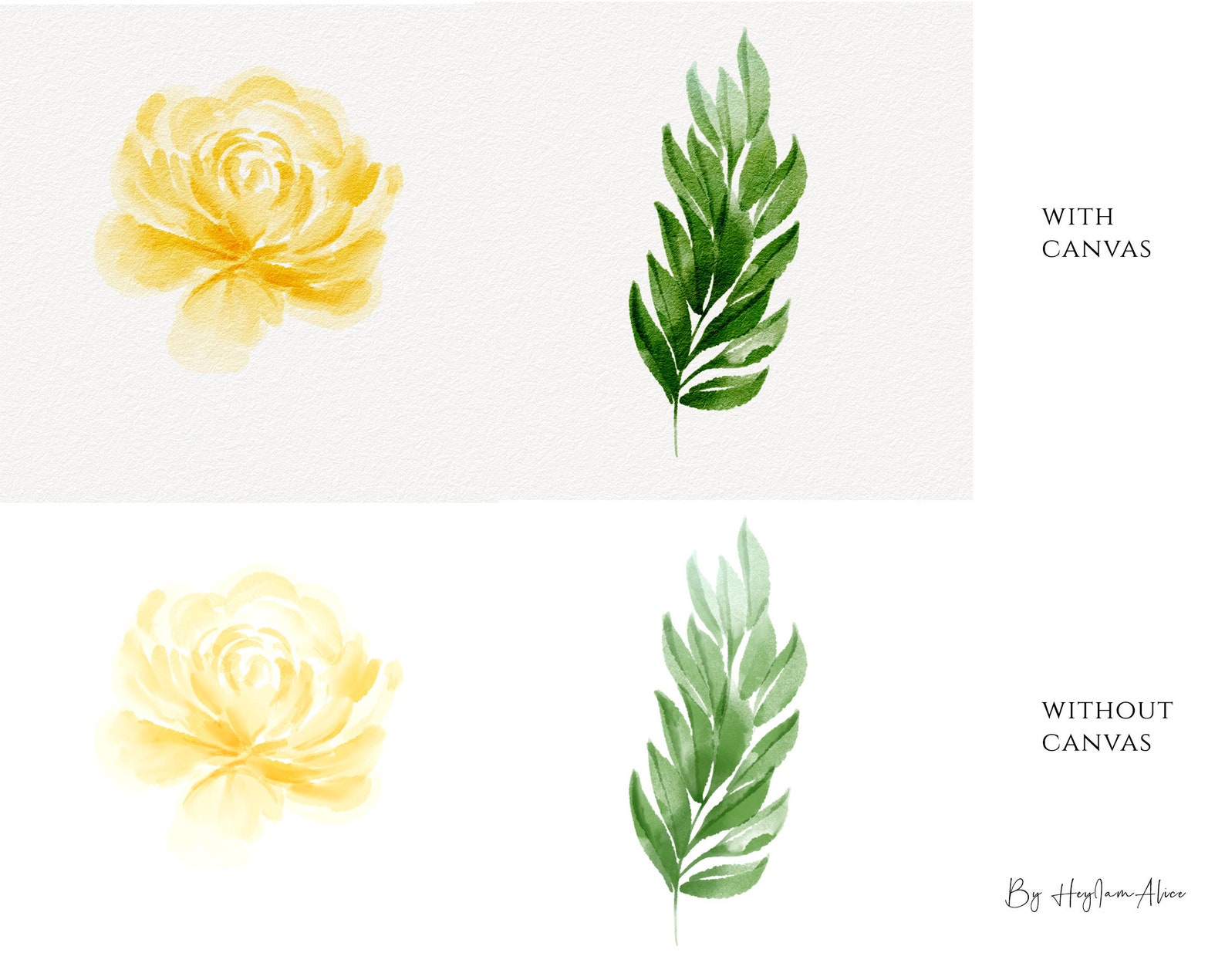 Realistic Procreate Watercolor Paper Canvas SILVIA Paper Etsy