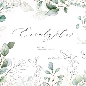 Aquarel gouden groen frame, bruiloft clipart, aquarel geometrische bladgoud frame, gebladerte eucalyptus krans, eucalyptus verlof PNG