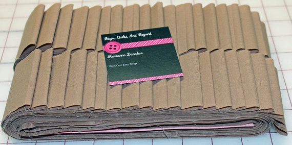 Jelly Roll Solid Taupe, MDG Dream Cotton, 100 percent cotton, 40 Flat Fold Jelly Roll, 2 1/2 x 45 Strips