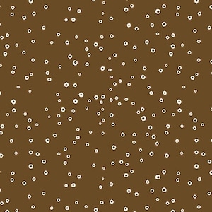 Fabric By The Yard Brown with white markings  Andover Century Trellis  Prints 77591