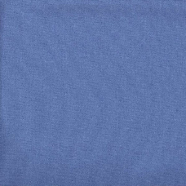 Fabric By The Yard Solid Blue/Wedgewood Blue  MDG Dream Cotton 100 % Combed Cotton 4.4 Oz Per Square Yard
