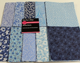 Charm Pack Charm Pack Blue Prints MDG  48 -  5 inch squares