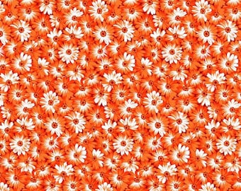 Fabric By The Yard Orange MDG Sunshine