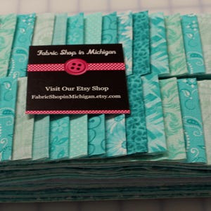 Jelly Roll Prints Caribbean MDG Jelly Roll, 40 strips 2 1/2 x 45 " 100 percent Quality Cotton.