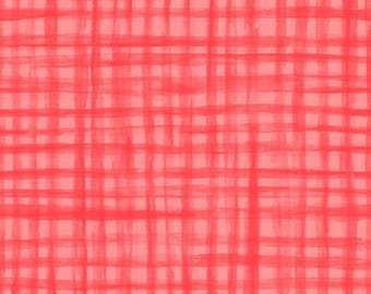 Fabric By The Yard Coral MDG Picnic Tonal Coral