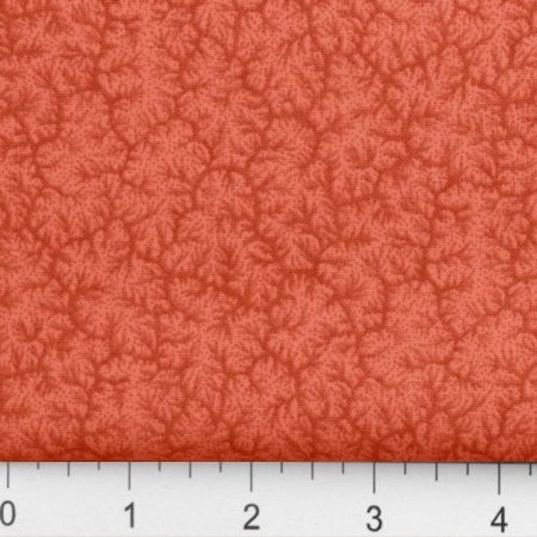 Coral Fabric by the Yard Etsy