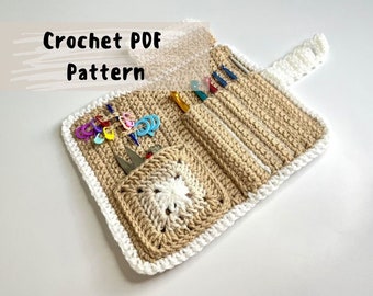 PDF Pattern Crochet Hook Case. Beginner crochet