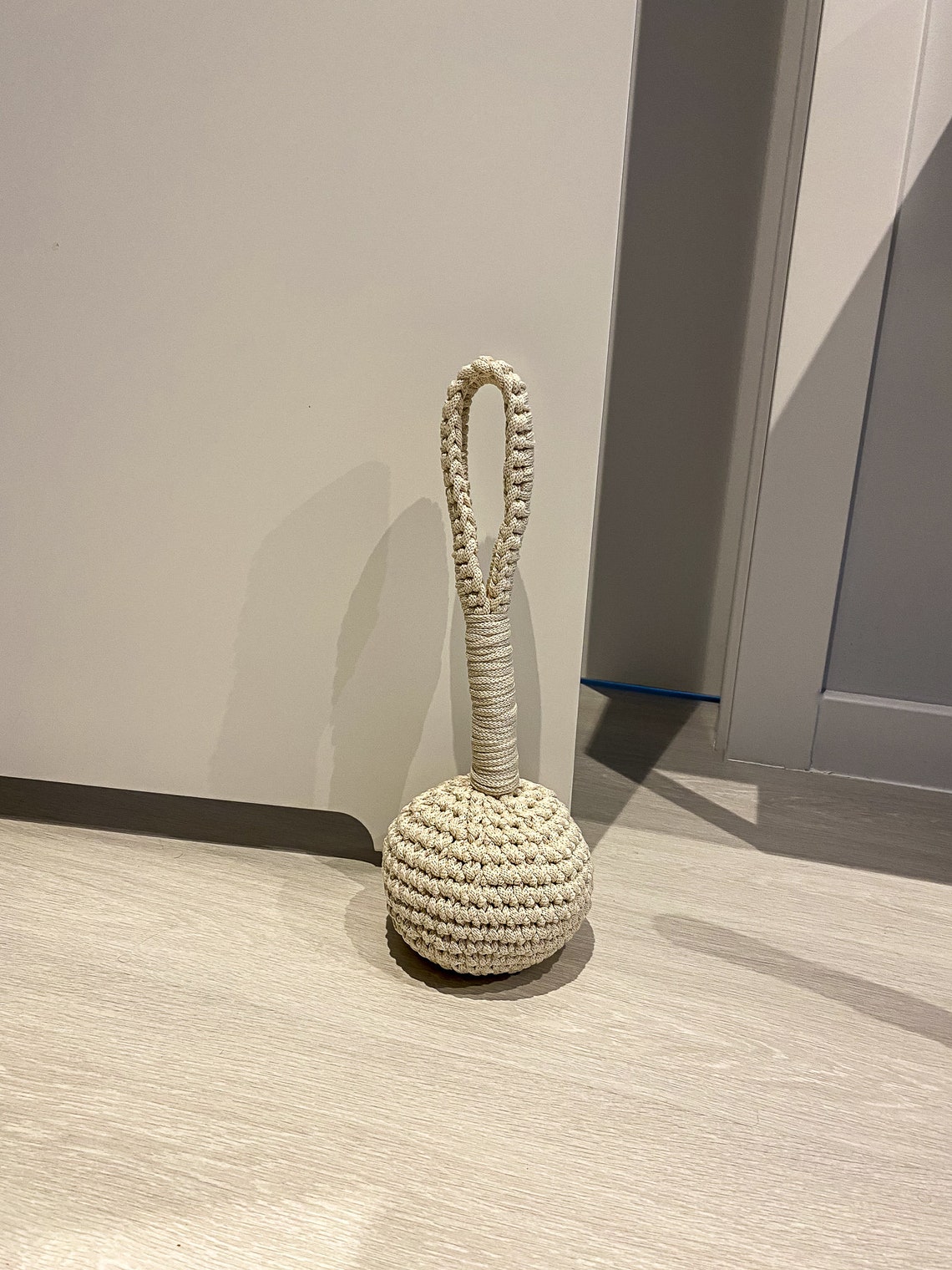 Door Pillow Door Stop Door Draft Stopper Knitted Door Etsy