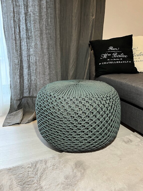 Floor 2024 pouf chair