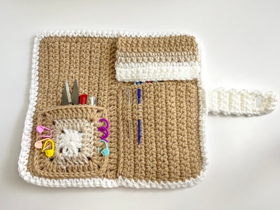  Empty Crochet Hook Case - Crochet Hook Organizer Case Stand Up  (Upgraded) -Corchet Organizer - Crochet Hook Holder for Knitting & Crochet  Supplies, Crochet Needles, Crochet Accessories