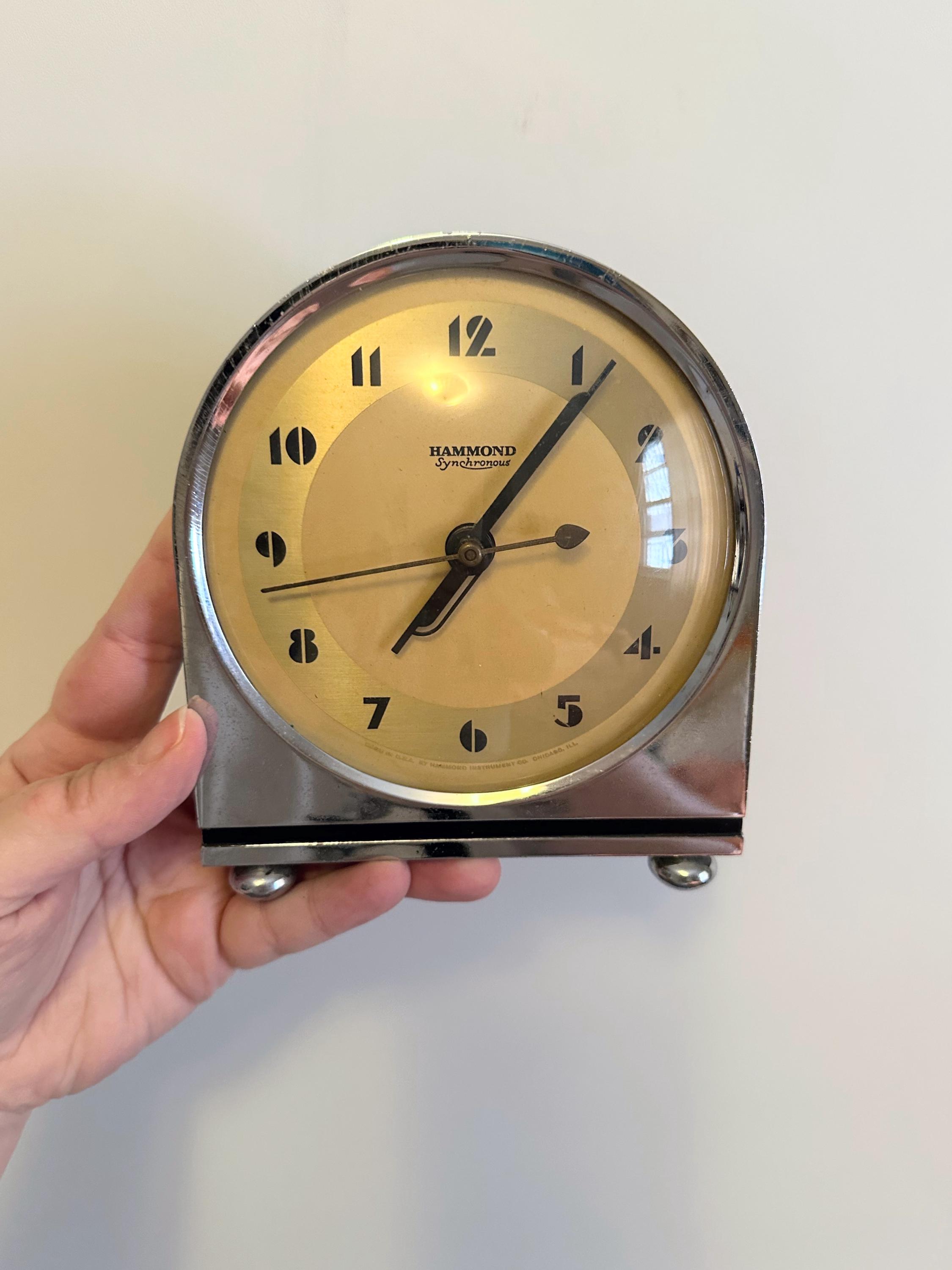 Hammond Clock - Etsy