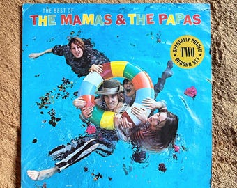 Vintage the Mamas & the Papas 20 Golden Era Volume 2 LP Record