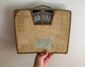 Vintage Counselor Bathroom Scale - 1970s - Etsy