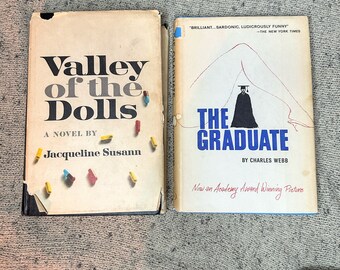 First Edition Hardcover Novel: Valley of the Dolls or The Graduate