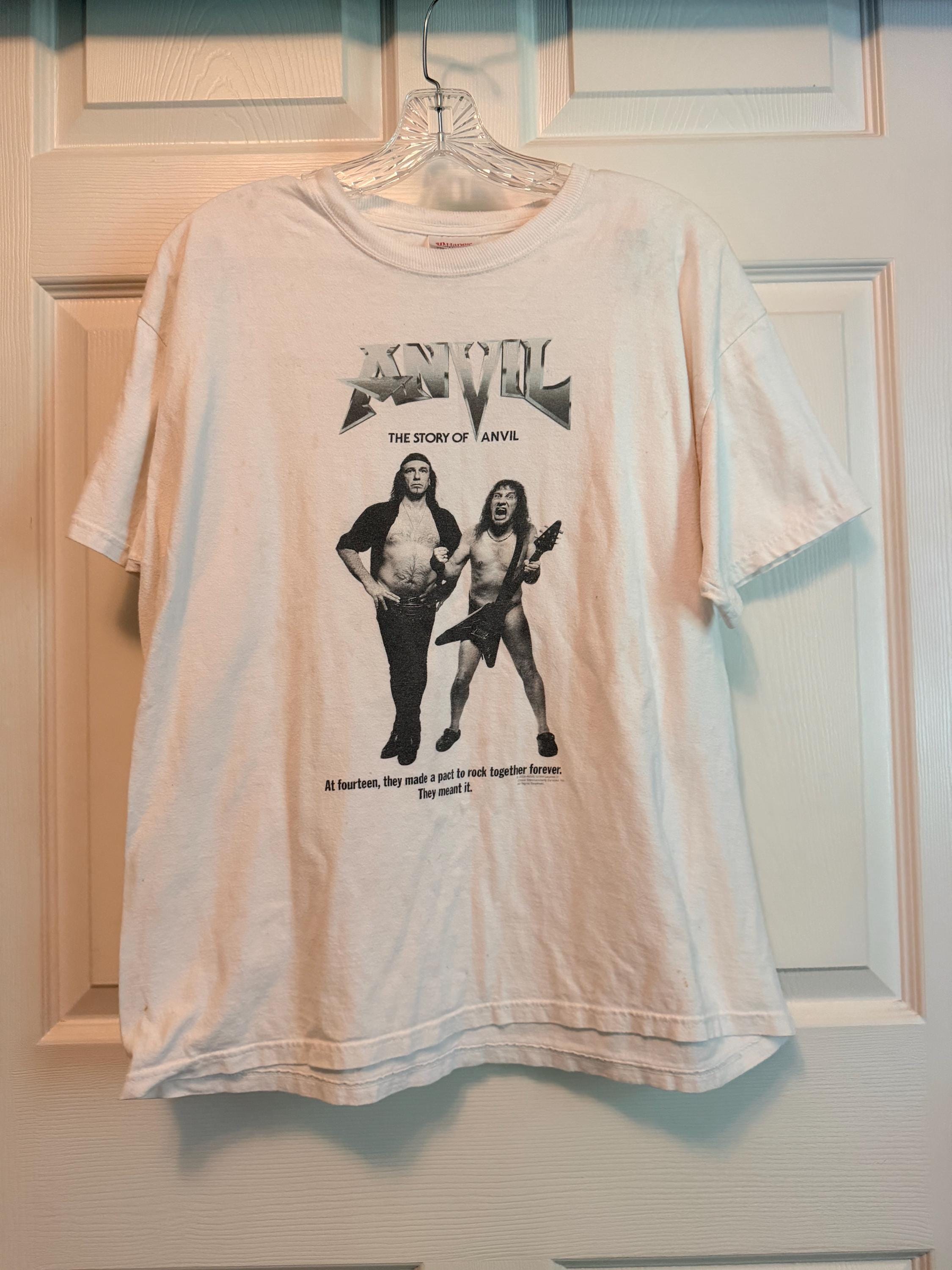 Anvil Band T Shirt - Etsy