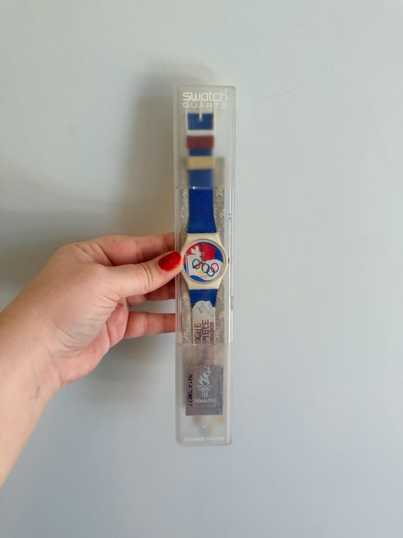 Vintage 1994 Swatch Watch Winter Olympic Games