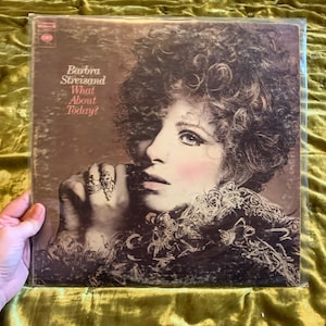 Vintage 1969 Barbra Streisand What About Today vinyl record album