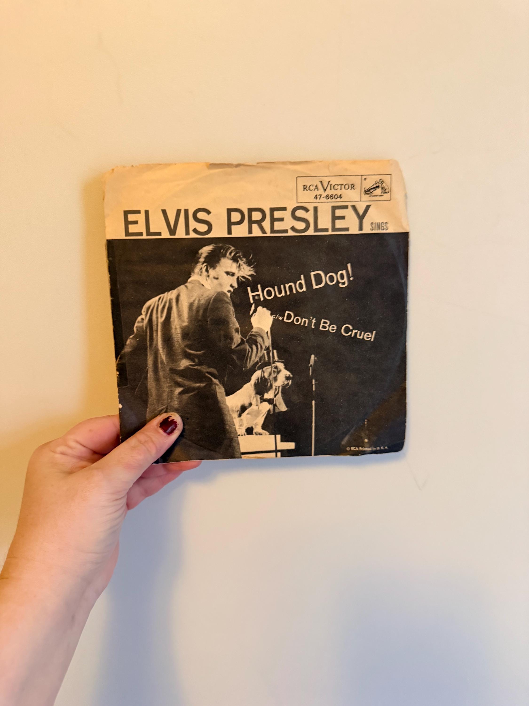 Hound Dog 45 Record - Etsy