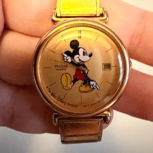 Pulsar Mickey Mouse Watch - Etsy