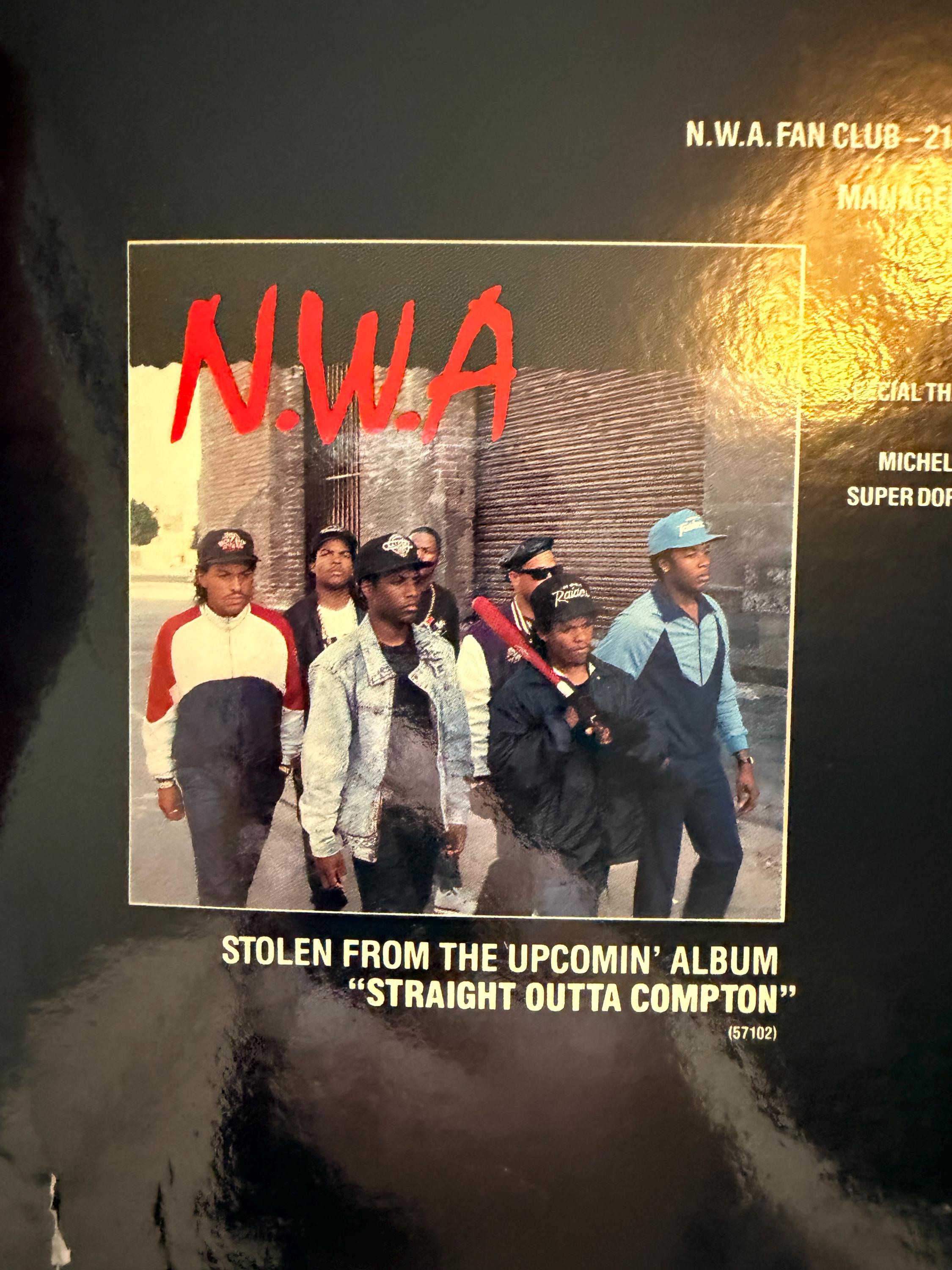 Vintage 1988 NWA 12” Maxi Single Original Vinyl Record Album - Etsy