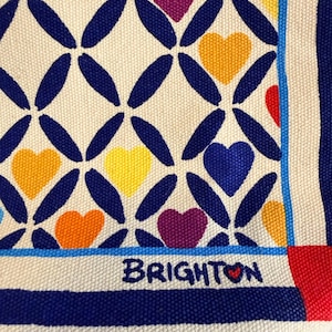 Brighton canvas tote bag Cherished Love heart bag bild 6