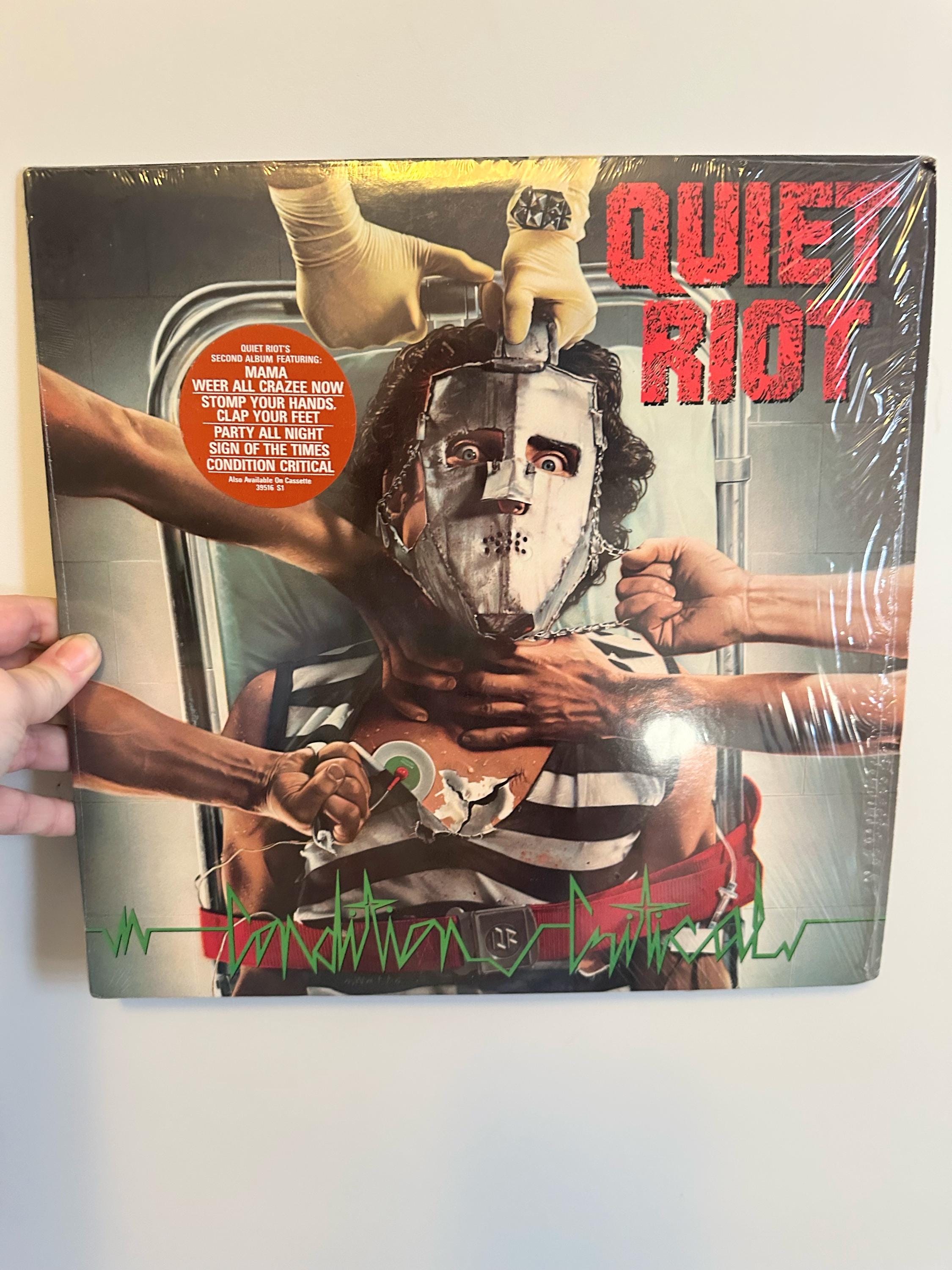 Vintage 1984 Quiet Riot Critical Condition First Pressing With