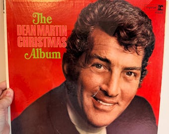 Vintage Dean Martin LP The Dean Martin Christmas Album original vinyl record album