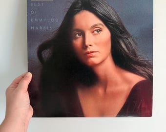 Vintage 1978 Best of Emmylou Harris vinyl record album BSK 3258