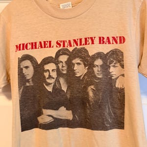 Vintage 1980s Single Stitch Michael Stanley Band North Coast Tour
