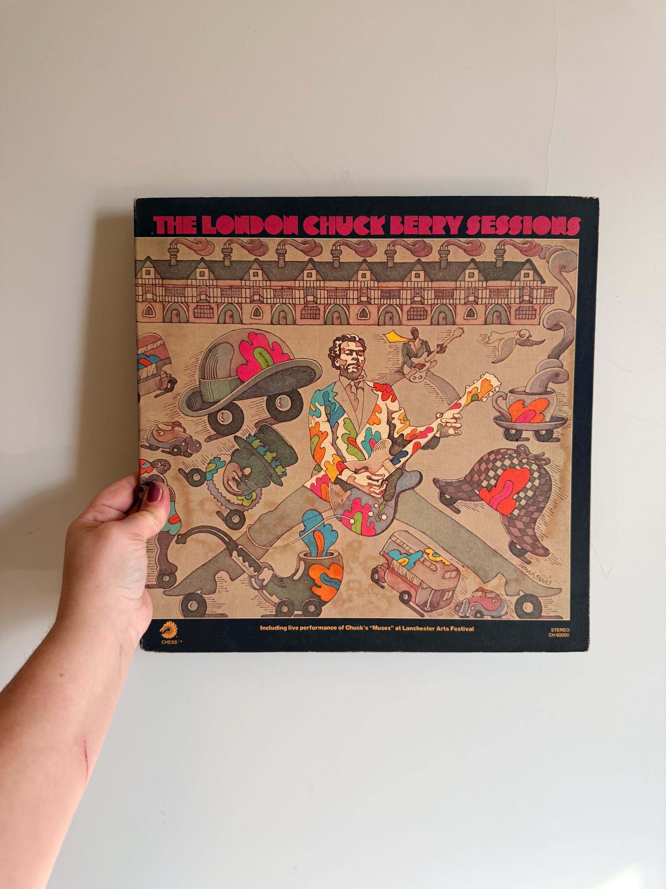 激レア！The London R&B Sessions レコード LP ライブ盤 Vintage 1972 Chuck Berry 'london Sessions' LP Vinyl Record - Etsy