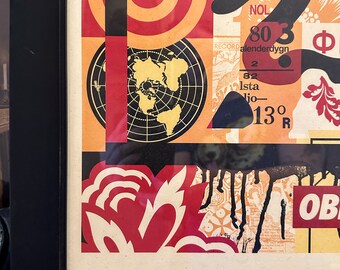 OBEY Andre the Giant Fine Art Print Signed by Artist Shepard OBEY Andre the Giant Fine Art Print Signed by Artist Shepard