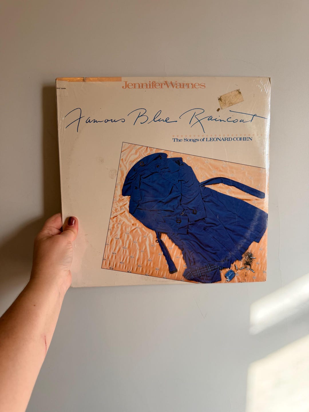 Sealed 1986 Jennifer Warnes Famous Blue Raincoat LP - Leonard
