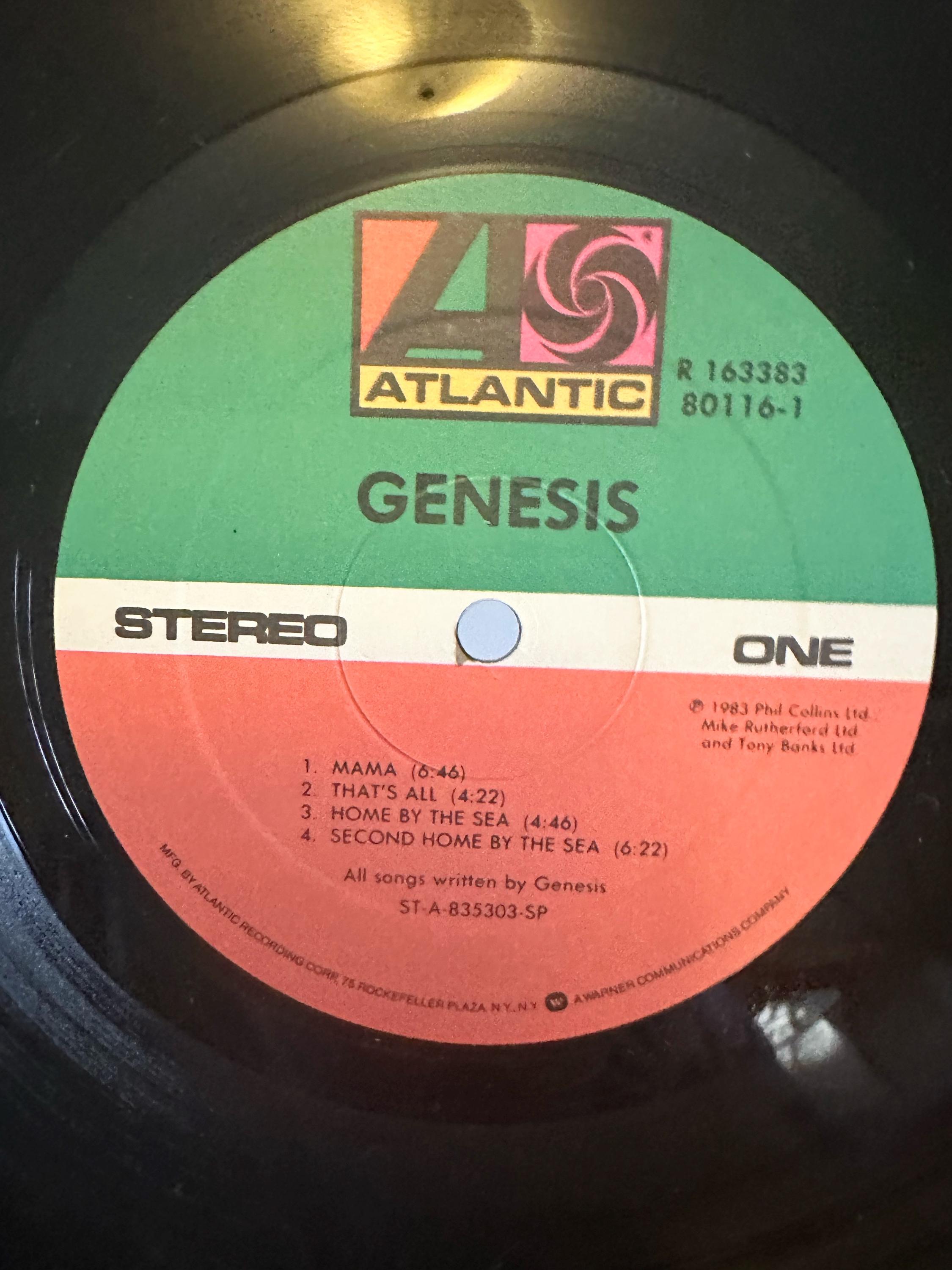Vintage 1983 Genesis Self Titled Vinyl Record Album First Pressing - Etsy