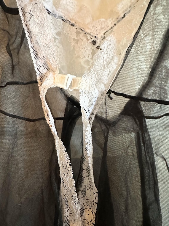 Vintage lingerie French maid costume made by Exot… - image 5