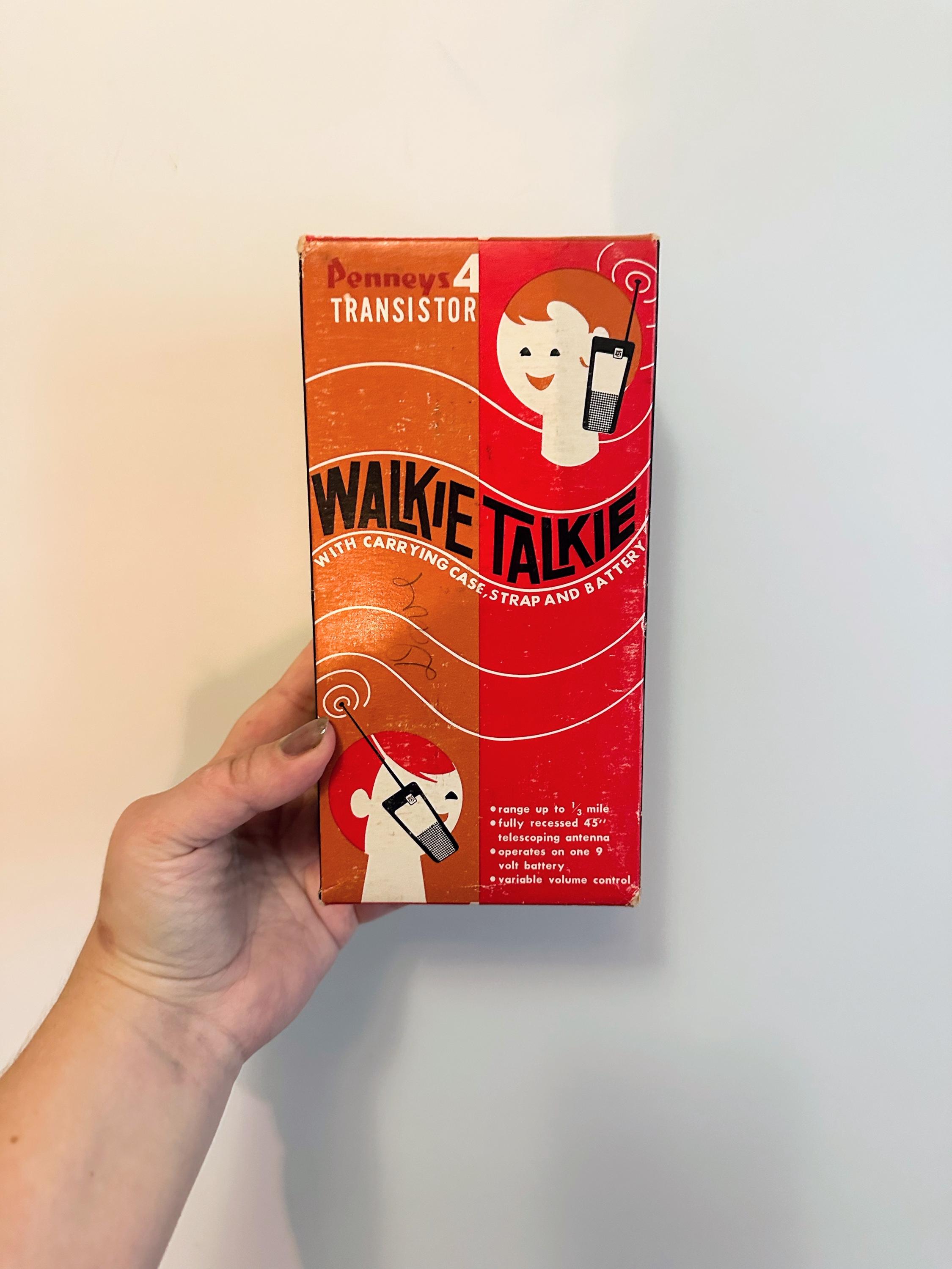 Walkie Talkies Vintage - Etsy