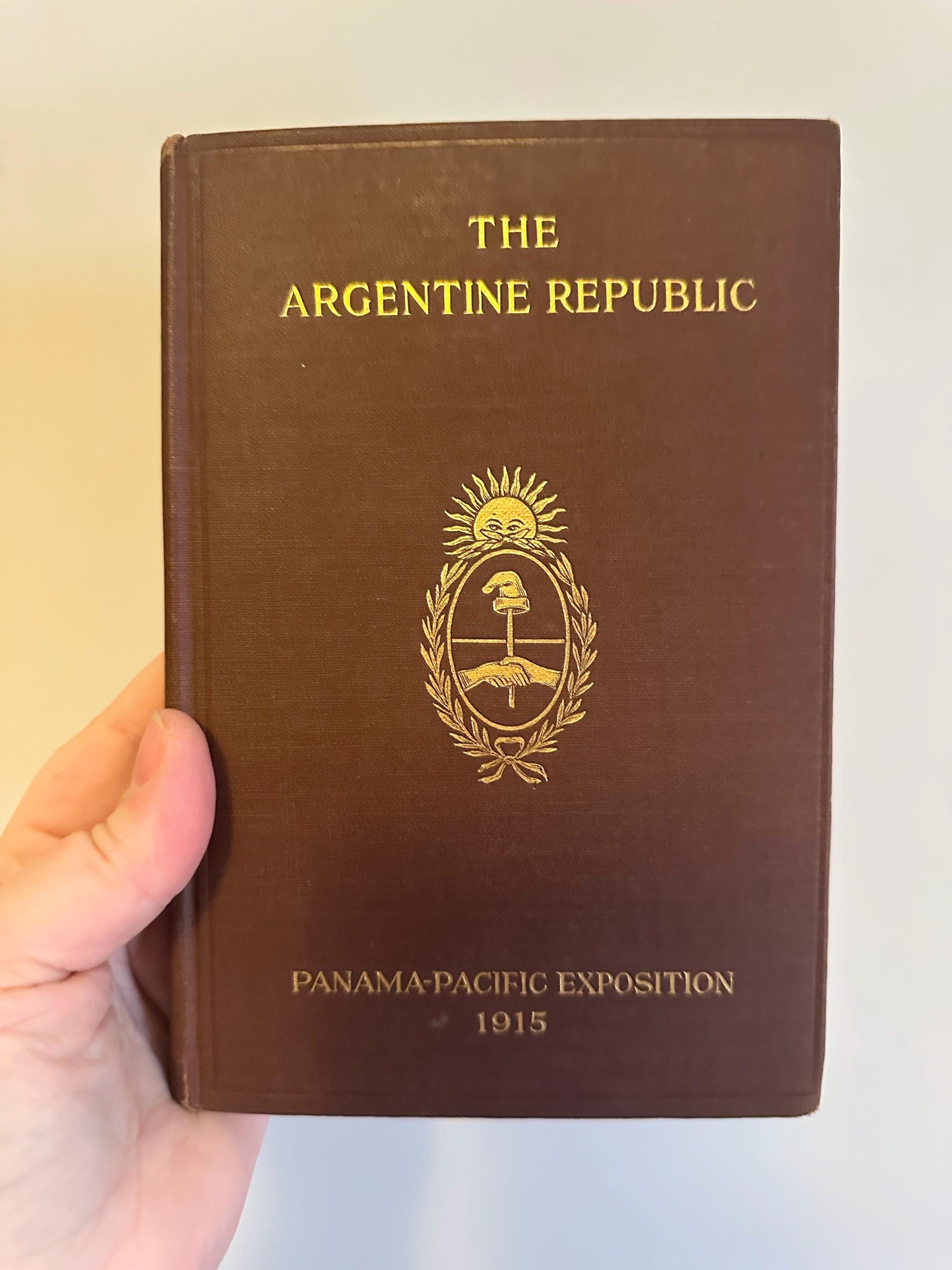 Antique 1915 the Argentine Republic Panama-pacific Exposition - Etsy