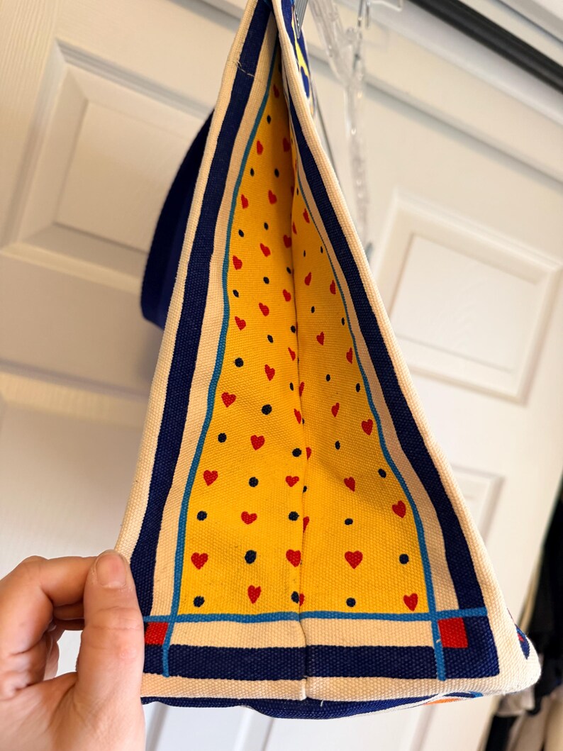 Brighton canvas tote bag Cherished Love heart bag bild 3