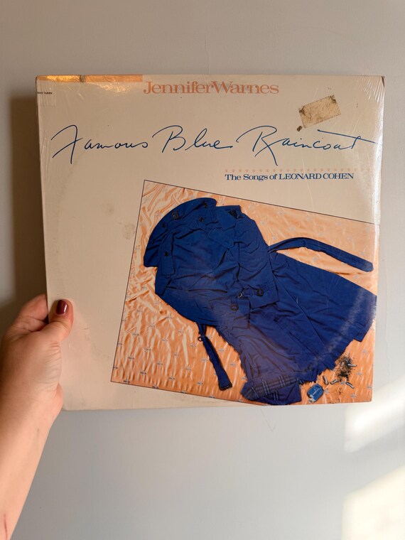 Sealed 1986 Jennifer Warnes Famous Blue Raincoat LP - Leonard