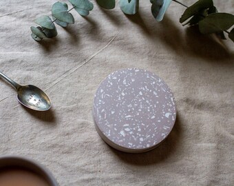 Jesmonite Terrazzo / Marble Coaster Set - Two or Four