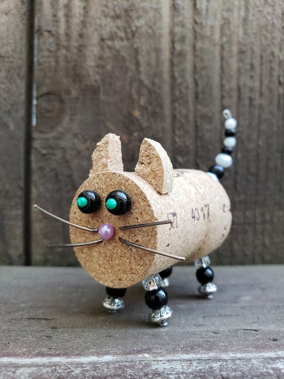 Bouchons De Vin En Forme De Chat Bouchons De Bouteille Décoratifs