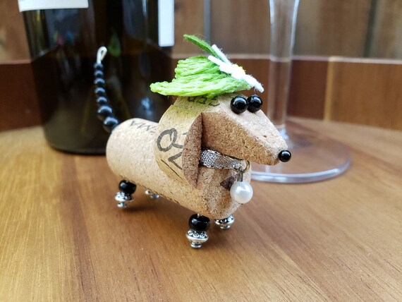 Mothers Day Wine Gift Dachshund Mom Gifts Weenie Dog Gifts Wine Cork Decor Tiered Tray Decor Doxie Gifts Mothers Day Dog Grandma Etsy