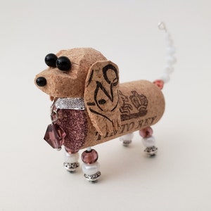 Wine Cork Cavalier King Charles, Dog Mom, Desk Accessory, Tiered Tray Decor, Dog Decor, Pet Owner Gift, Vet Gift,Vet Tech Gift,
