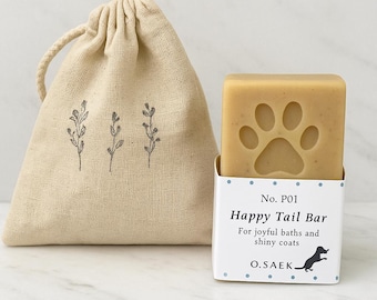 Oatmeal & Neem Oil Dog Shampoo Bar | Natural Pet Soap | Sensitive Skin Dog Wash | Gentle Puppy Shampoo |     Sensitive Skin Dog Wash