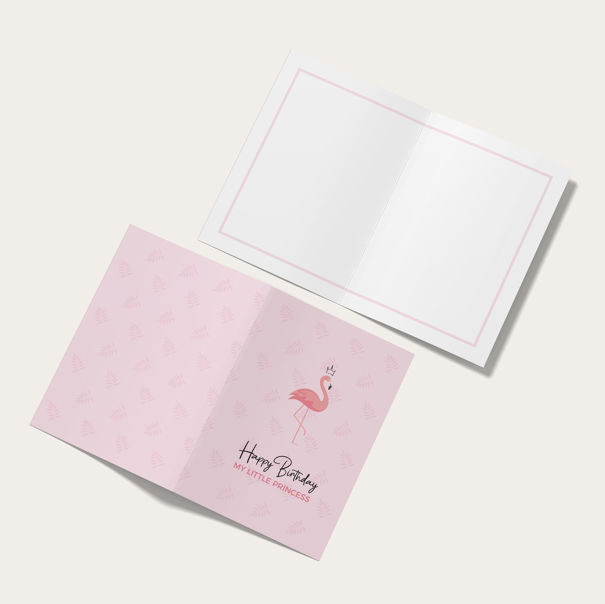 Flamingo Birthday Card Printable