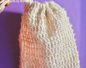 Natural Body Scrub / Soap Bag Pouch