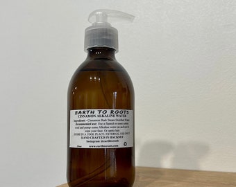 Tonifiant alcalin à l'eau et à la cannelle