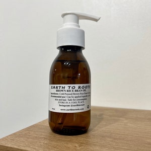 Aceite de salvado de arroz integral prensado en frío