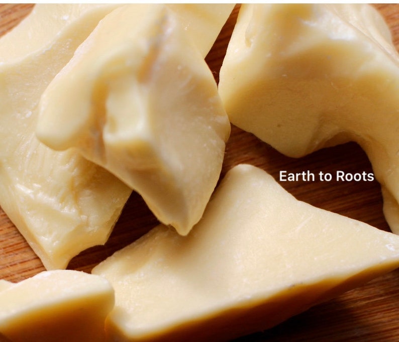 Organic Cocoa Butter 100 Edible Non GM Etsy