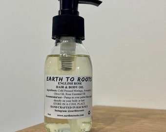 English Rose Hair & Body Oil
